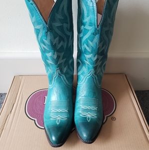 Nocona Lantana Turquoise Boots